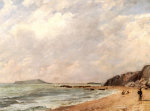 A View of Osmington Bay Dorset looking towards Portland Island