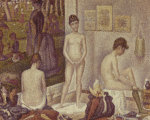 Les Poseuses (The Models) 1888
