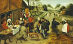 Peasants at a Roadside Inn