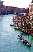 Gondola on the Grand Canal Venice
