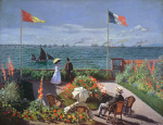 The Terrace at Sainte-Adresse 1867