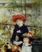 Two Sisters or On The Terrace 1881