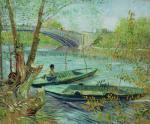 Fishing in the Spring. Pont de Clichy 1887