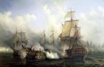 The Redoutable at Trafalgar 1805