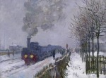 Train in the Snow or The Locomotive 1875