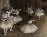 Ballet Rehearsal (detail 2)