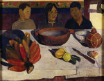 Tahitian boys at table