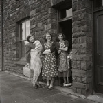 Women on doorstep 1950s
