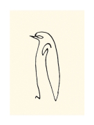 Le pingouin 1907 (Silkscreen print)