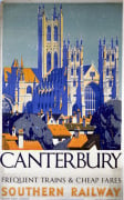 Canterbury - Frequent Trains and Cheap Fares
