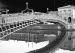 Liffey Bridge Reflection Dublin
