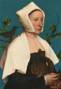 A Lady with a Squirrel and a Starling (Anne Lovell?)