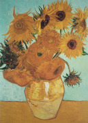 Sunflowers on Blue 1888