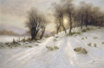 A Snowy Lane