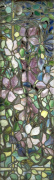 Stained Glass with Clematis c.1900 (One Panel)