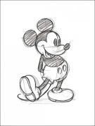 Mickey Mouse - Sketched