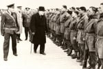 Winston Churchill inspects airborne troops 1941
