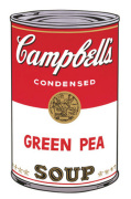 Campbell's Soup I 1968 (green pea)