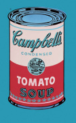 Campbell's Soup Can 1965 (pink & red)