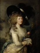 Portrait of Georgiana Duchess of Devonshire c.1785-87