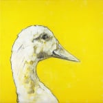 Goose on Yellow