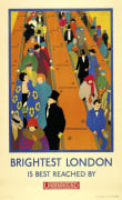 Brightest London is best reached by Underground 1924