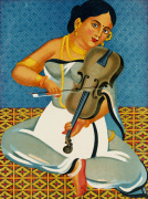 A courtesan with a violin 1930