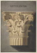 Rome Temple of Jupiter Stator Corinthian order capital