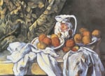 Still Life with Curtain and Fruit
