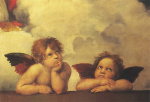 Cherubs (Detail from Sistine Madonna) (small)
