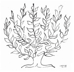 The Plain Tree 1951 (Silkscreen print)