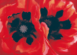 Oriental Poppies 1928 (Silkscreen print)