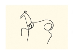 La cheval (Silkscreen print)