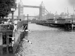 Hot Weather London Tower Bridge - June 1952