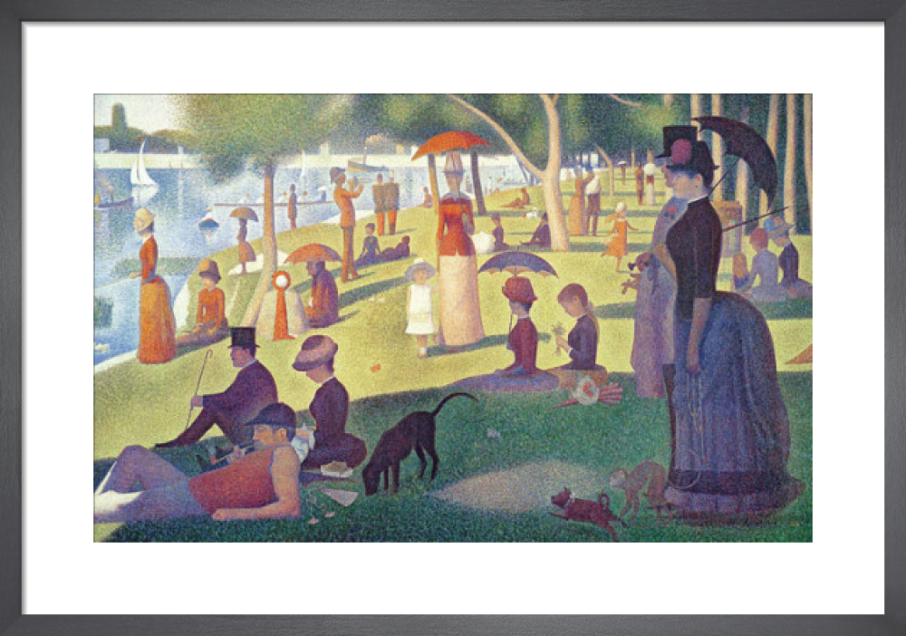 Sunday Afternoon On The Island Of Grand Jatte 1864 66 Art Print By