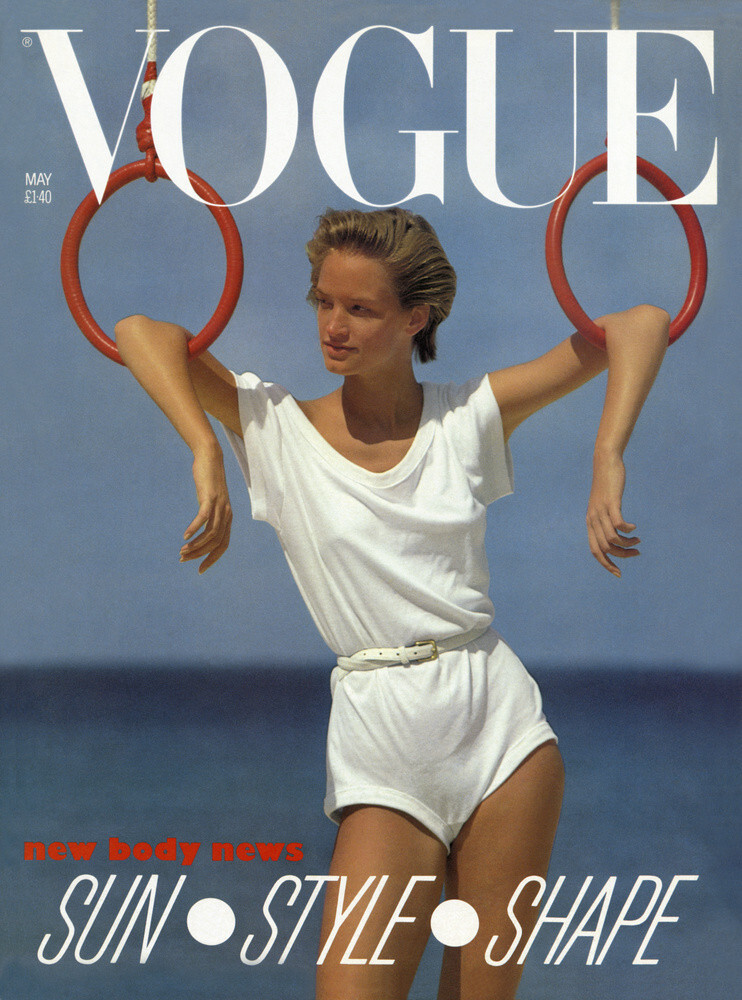 Vogue May 1983 Art Print By Patrick Demarchelier King McGaw