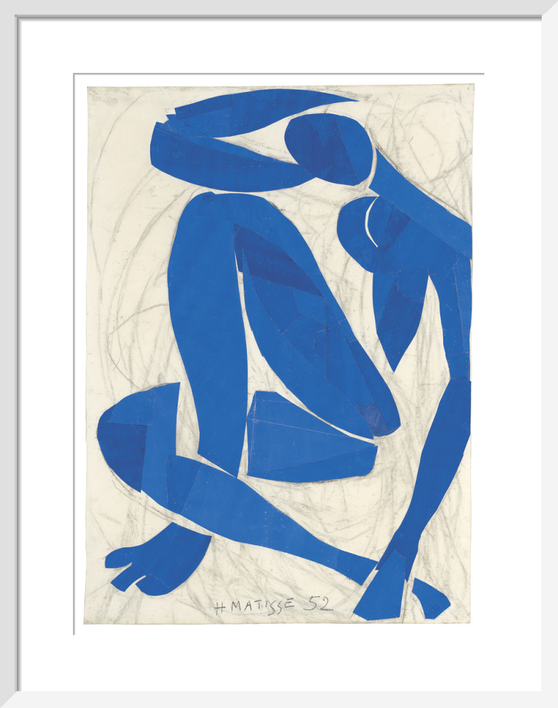 Blue Nude IV Spring 1952 Art Print By Henri Matisse King McGaw