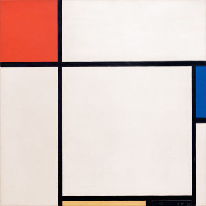 Composition in Red, Yellow and Blue, 1928 Art Print by Piet Mondrian at ...
