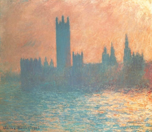 Houses Of Parliament, 1903 Art Print By Claude Monet 