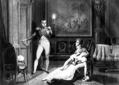 The Divorce of Napoleon I and Josephine Tascher de la Pagerie by Charles Abraham Chasselat