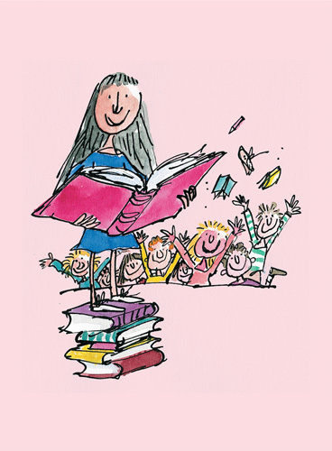 Roald Dahl Matilda 2 Art Print By Quentin Blake King And Mcgaw