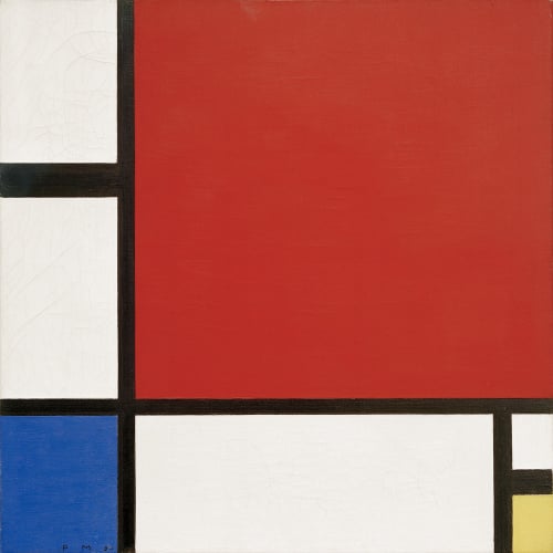 Composition in Red, Blue and Yellow, 1930 Art Print by Piet Mondrian ...
