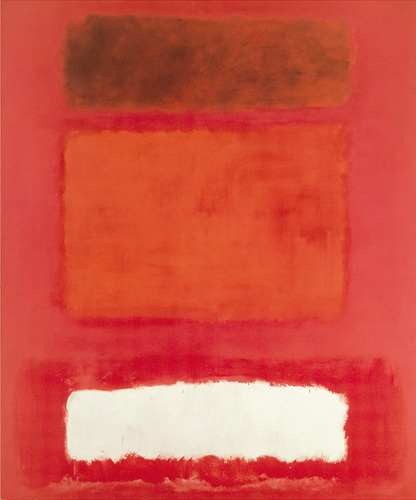 Red, White, Brown Art Print by Mark Rothko | King & McGaw