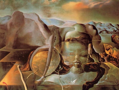 L'Enigme sans Fin, 1938 Art Print by Salvador Dali at King & McGaw