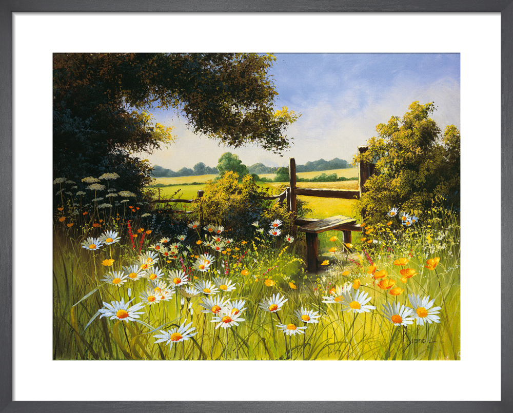 On the Footpath Art Print by Mary Dipnall King & McGaw