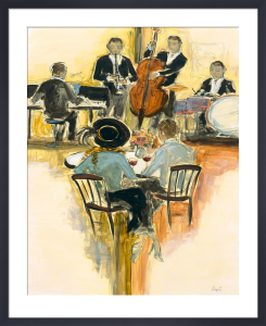 Jazz Art Print by Karen Dupré at King & McGaw