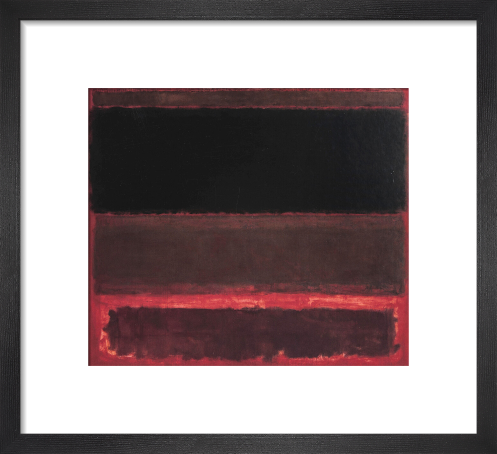 Four Darks in Red, 1958 Art Print by Mark Rothko | King & McGaw