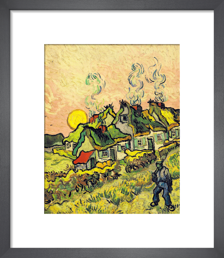 売れ筋商品 Vincent Van Gogh氏による住宅とフィギュア (1890年) 24% astabhibleMhal醇ーテ%x 30%  astabhibleMhal醇ーテ%Gallery Wraped Canvas Wall Art Print-Ready -  www.mintzerbooks.com