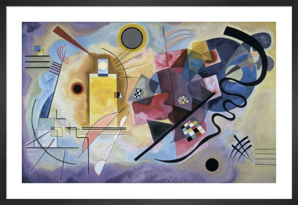 Yellow, Red, Blue, 1925 Art Print by Wassily Kandinsky ...