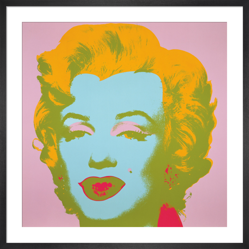 Marilyn Monroe (Marilyn), 1967 (pale pink) Art Print by Andy Warhol ...